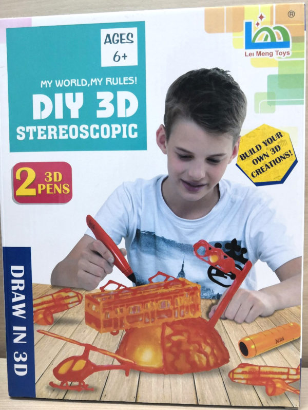 Набор Diy 3D Stereoscopic (2 ручки) оптом