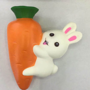 Сквиш «Кролик с морковкой» оптом
