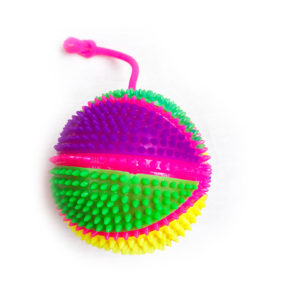 Резиновая игрушка «Мяч» на веревке 7005-0064 оптом