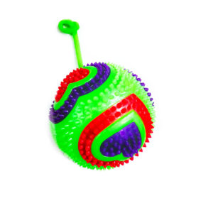 Резиновая игрушка «Мяч» на веревке 7005-0071 оптом
