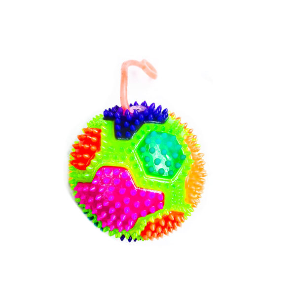 Резиновая игрушка «Мяч» на веревке 7005-0081 оптом