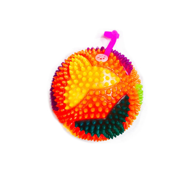 Резиновая игрушка «Мяч» на веревке 7005-0085 оптом