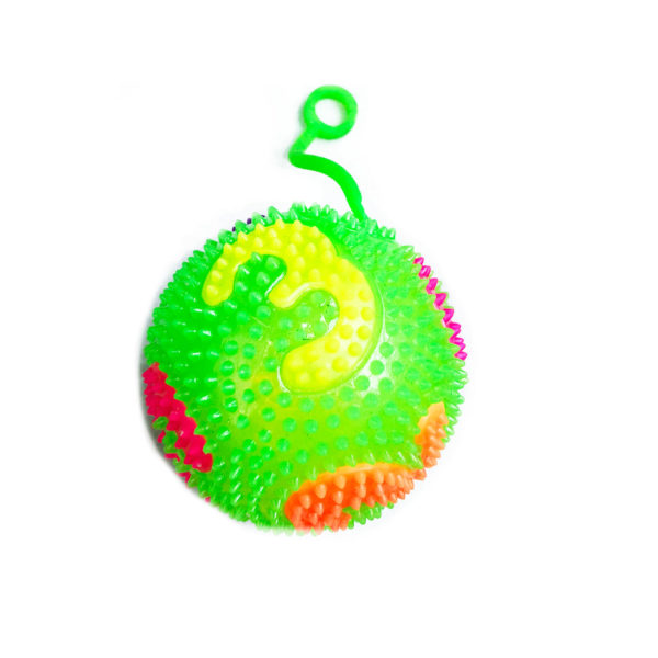 Резиновая игрушка «Мяч» на веревке 7005-0088 оптом